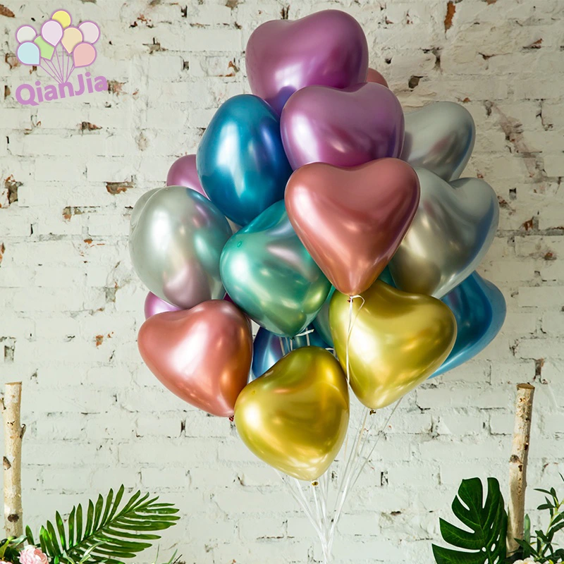 Love heart helium balloons have become the mainstream choice for the new generation of Valentine's Day gifts